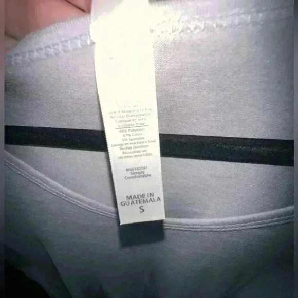 Lularoe small pearl grey Perfect T. NWT yummy cotton ,, poly, spandex - Picture 4 of 8